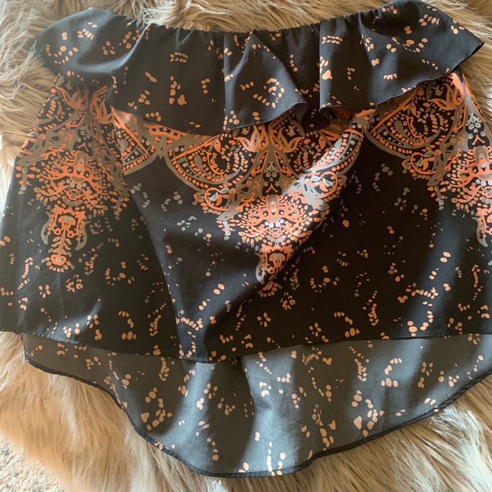 Free People Strapless top